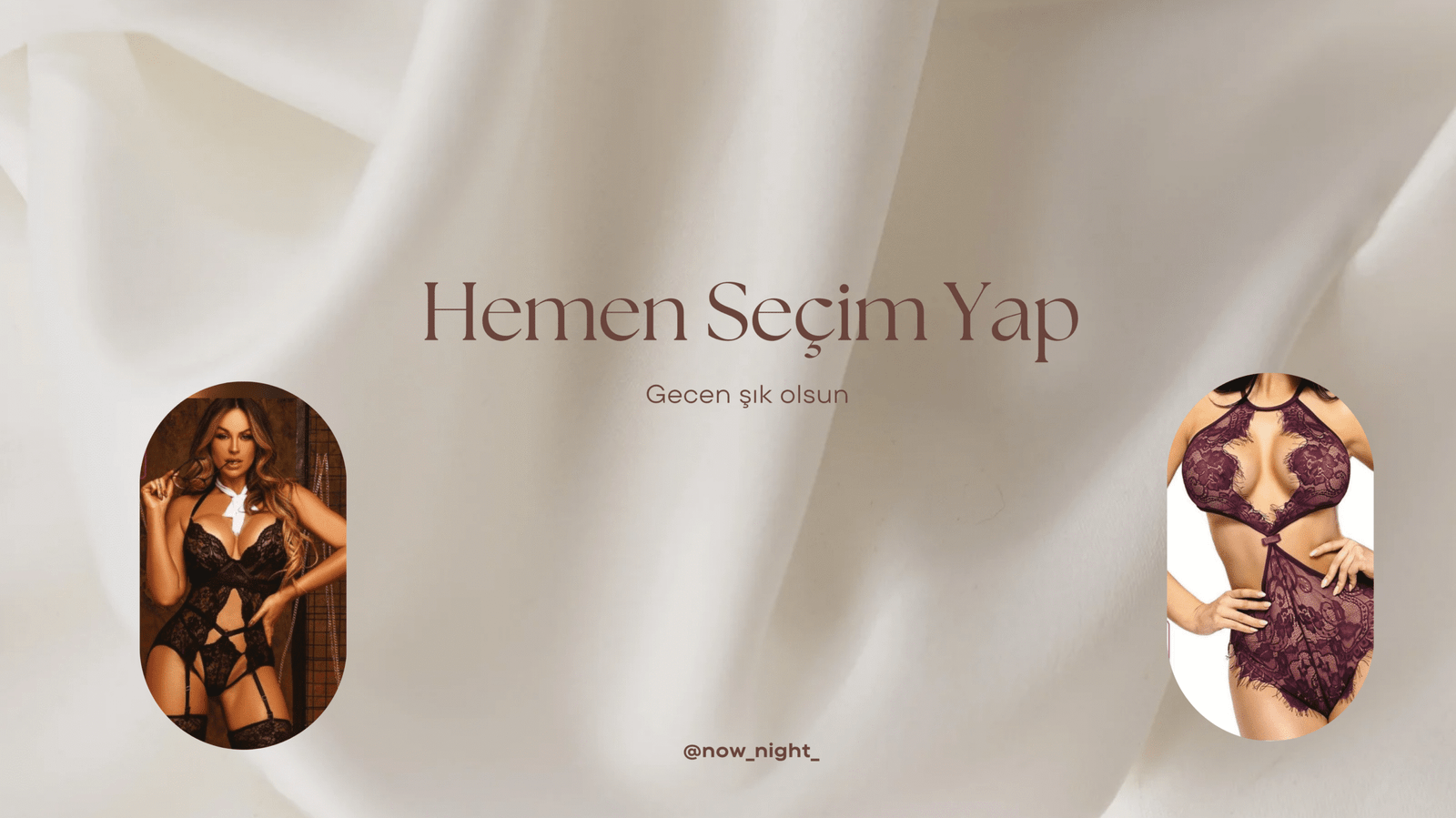 Cream and Brown Photographic Beauty Site Launch Website